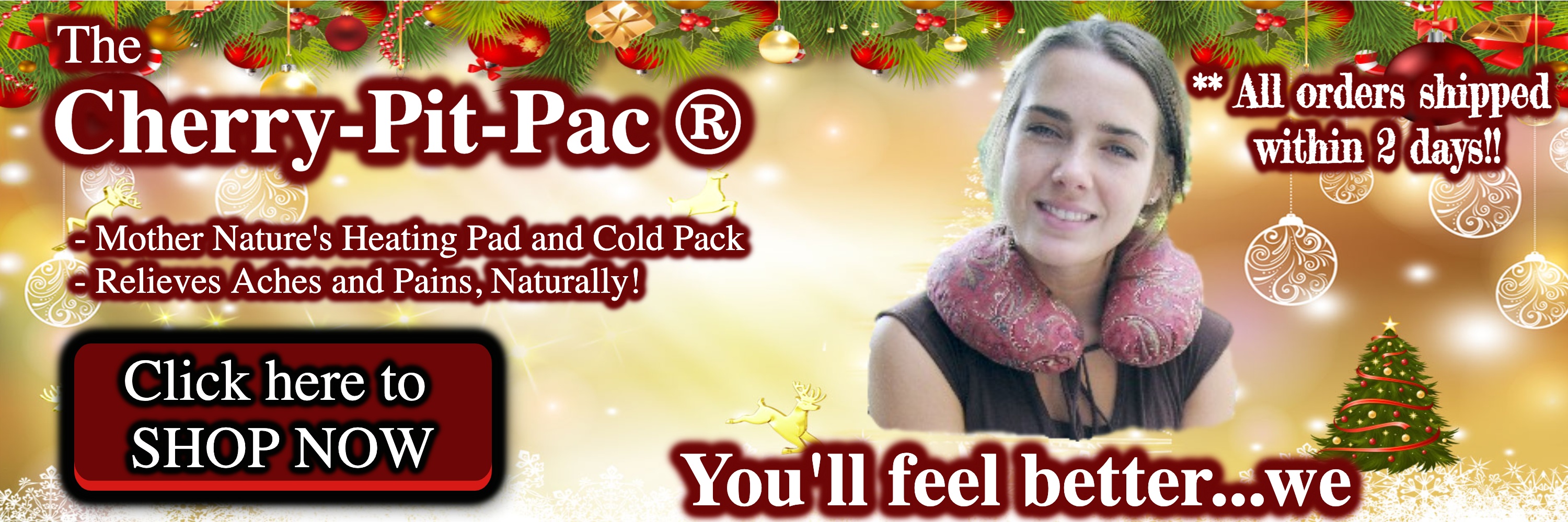 Cherry Pit Pac - Mother Nature's Heating Pad and Cold Pack